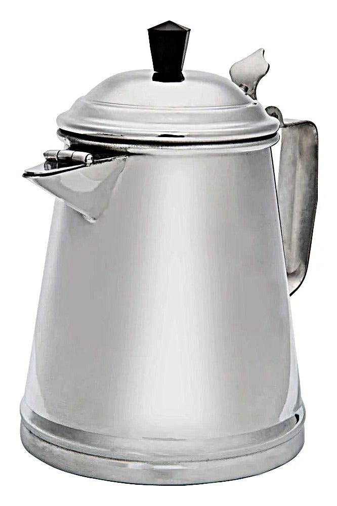 abutair Aluminum jug with lid for boiling coffee and milk, In several sizes - Image 1